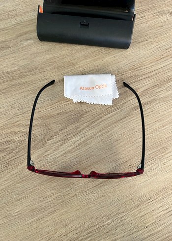 Atasun Optik Kırmızı Parlak Gözlük - Görsel 6