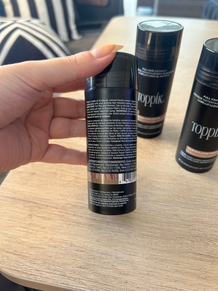 Toppik Saç Dolgunlaştırıcı Keratin Fiberi Açık Kahve - Görsel 2