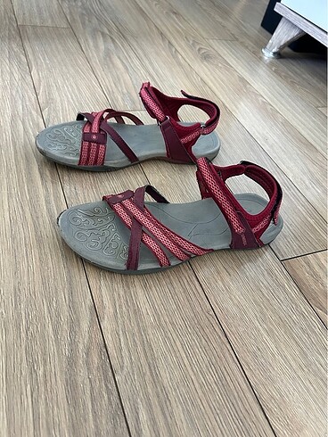 40 Beden bordo Renk LUMBERJACK EFTAL SANDALET