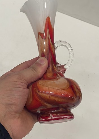  Beden kırmızı Renk El Yapımı Kusursuz Murano Güzellik