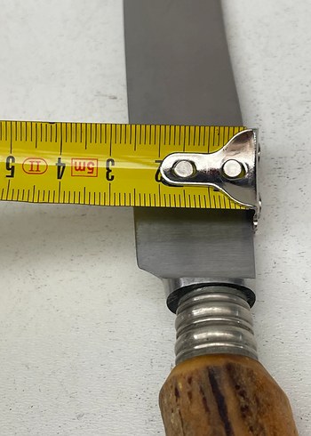 Germany Solingen Damgalı Geyik Boynuzu bıçak - Görsel 3