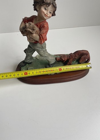 İyalyan Köpekli Çocuk Figürü - Görsel 4