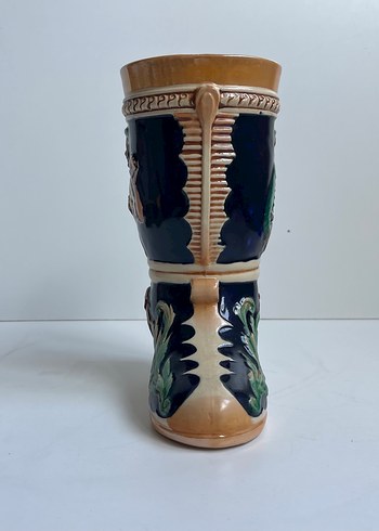 Alman Çok Renkli Desenli Seramik Bot bardak - Görsel 2