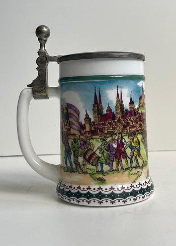 Germany Damgalı Opalin Kusursuz Güzellikte El Boyama Güzellik - Görsel 3