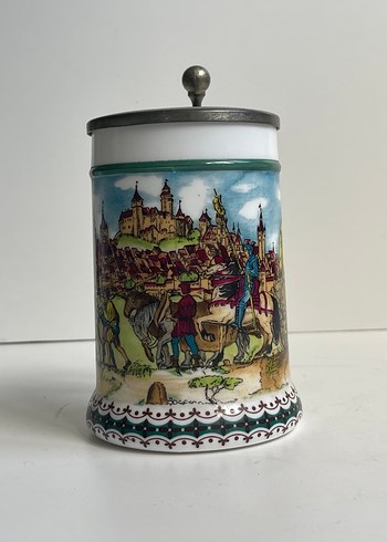 Germany Damgalı Opalin Kusursuz Güzellikte El Boyama Güzellik - Görsel 2