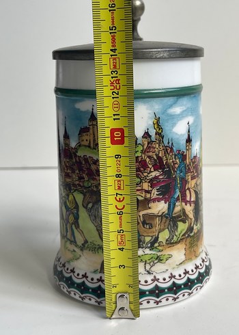 Germany Damgalı Opalin Kusursuz Güzellikte El Boyama Güzellik - Görsel 5