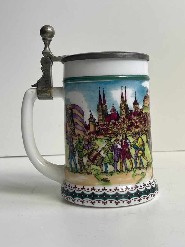 Germany Damgalı Opalin Kusursuz Güzellikte El Boyama Güzellik - Görsel 3