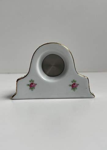 İngiliz Damgalı  porselen Masa Saati - Görsel 6