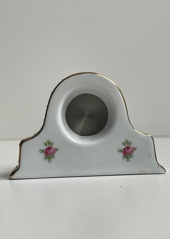 İngiliz Damgalı  porselen Masa Saati - Görsel 2