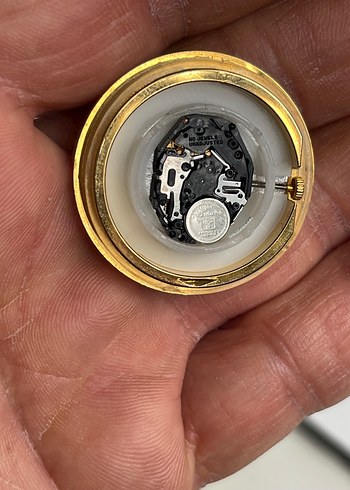 İngiliz Damgalı  porselen Masa Saati - Görsel 3