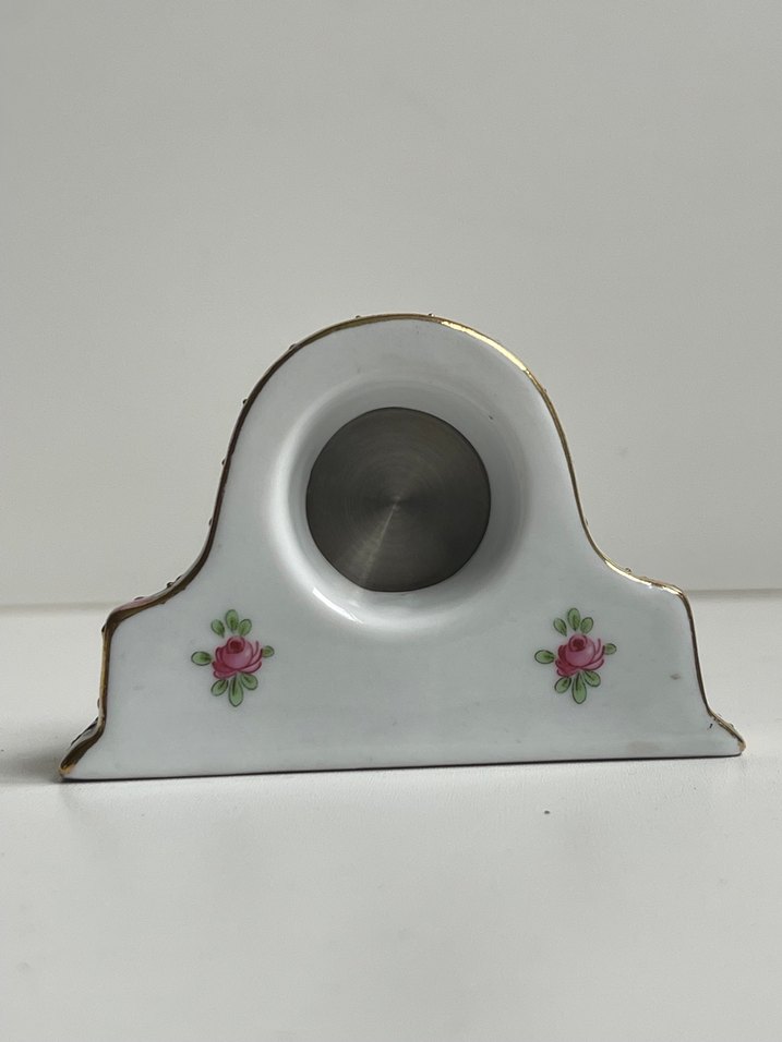 İngiliz Damgalı  porselen Masa Saati - Görsel 2