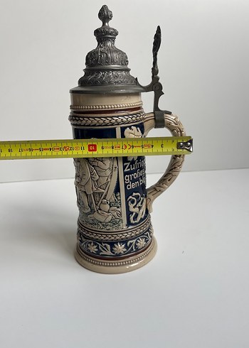 Kabartma Dekorlu Zinn Kapaklı - Görsel 7