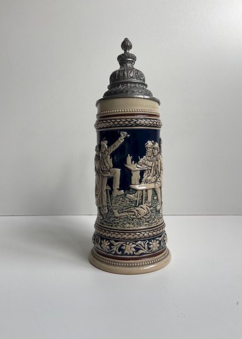 Kabartma Dekorlu Zinn Kapaklı - Görsel 2