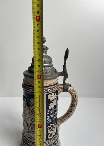 Kabartma Dekorlu Zinn Kapaklı - Görsel 6