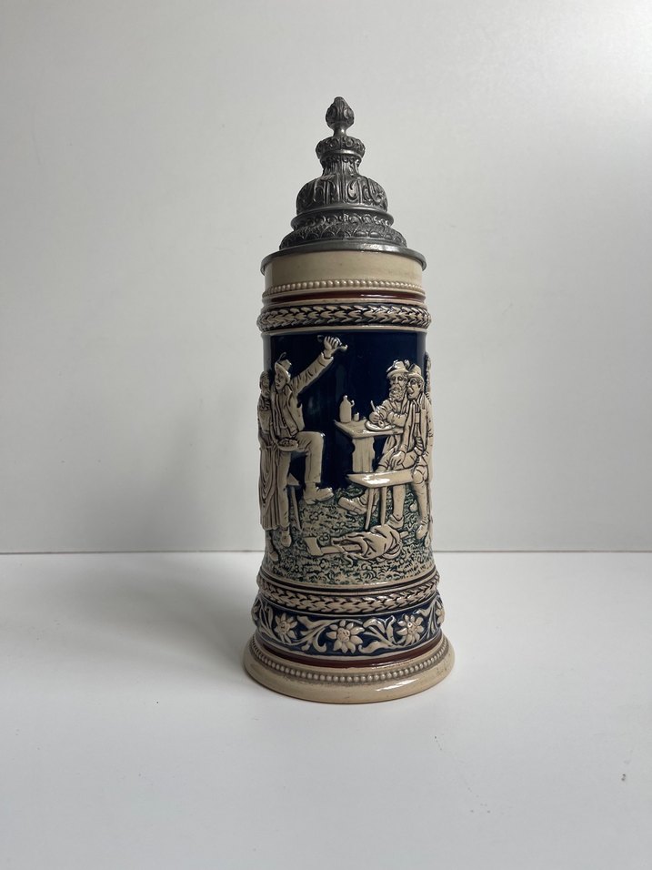 Kabartma Dekorlu Zinn Kapaklı - Görsel 2