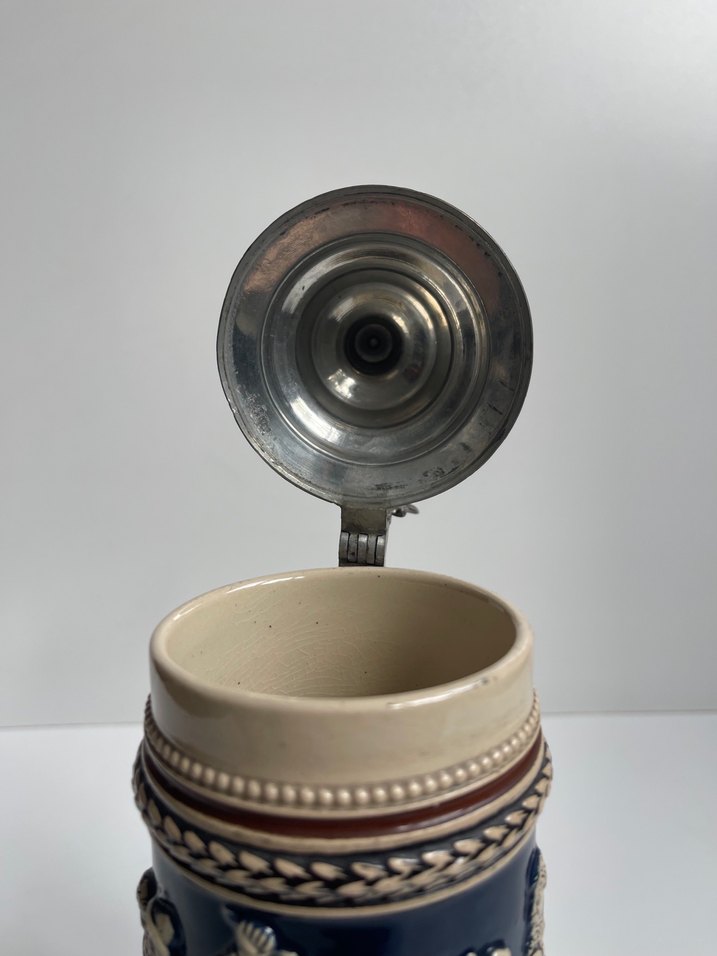 Kabartma Dekorlu Zinn Kapaklı - Görsel 5