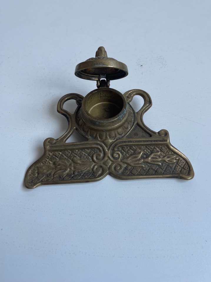 Fransız Bronz Kusursuz Güzellikte Hokka - Görsel 5