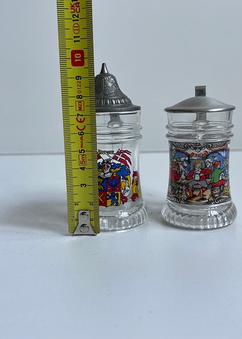 Alman Renkli Desenli Cam bardaklar - Görsel 2