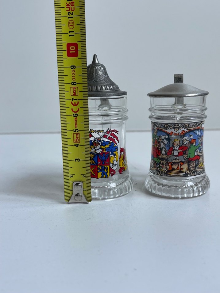 Alman Renkli Desenli Cam bardaklar - Görsel 2