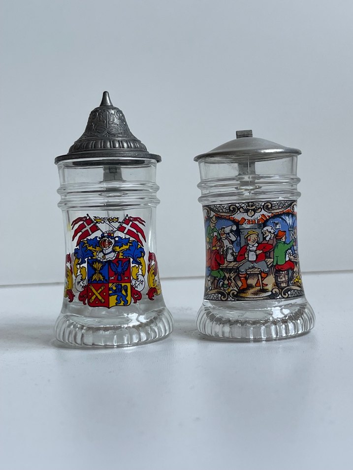 Alman Renkli Desenli Cam bardaklar - Görsel 5