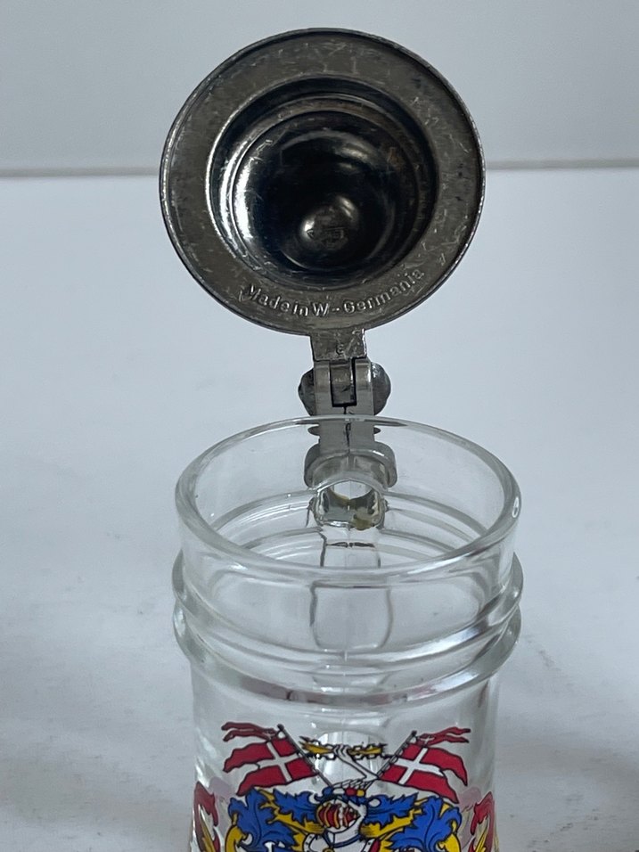 Alman Renkli Desenli Cam bardaklar - Görsel 4