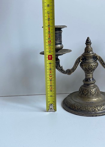 Fransız Koleksiyonluk Bronz şamdanlar - Görsel 6