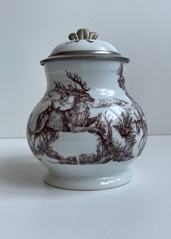 Fransız Bronz Kusursuz Güzellikte Hokka - Görsel 2