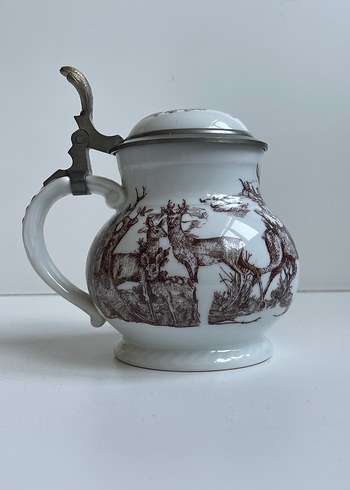 Fransız Bronz Kusursuz Güzellikte Hokka - Görsel 3