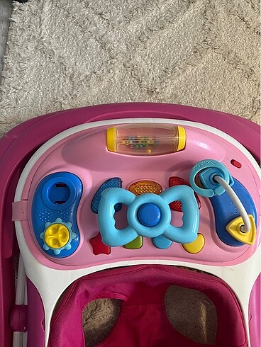 Fisher Price Pembe yürüteç