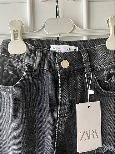 5 Yaş Beden Zara kot pantolon
