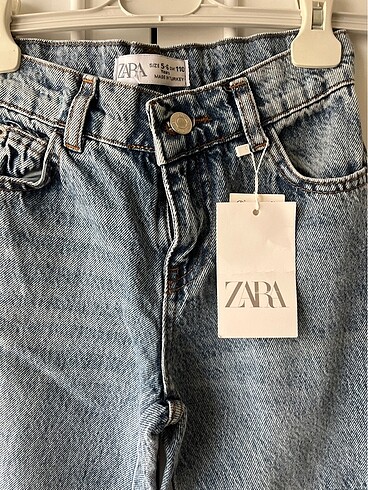 5 Yaş Beden Zara kot pantolon