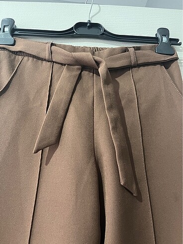 Zara Kahverengi kumaş pantolon