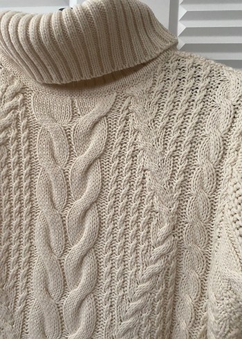 Kadın örgü kazak - Görsel 5