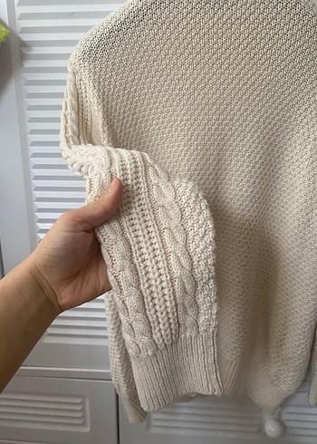 Kadın örgü kazak - Görsel 8