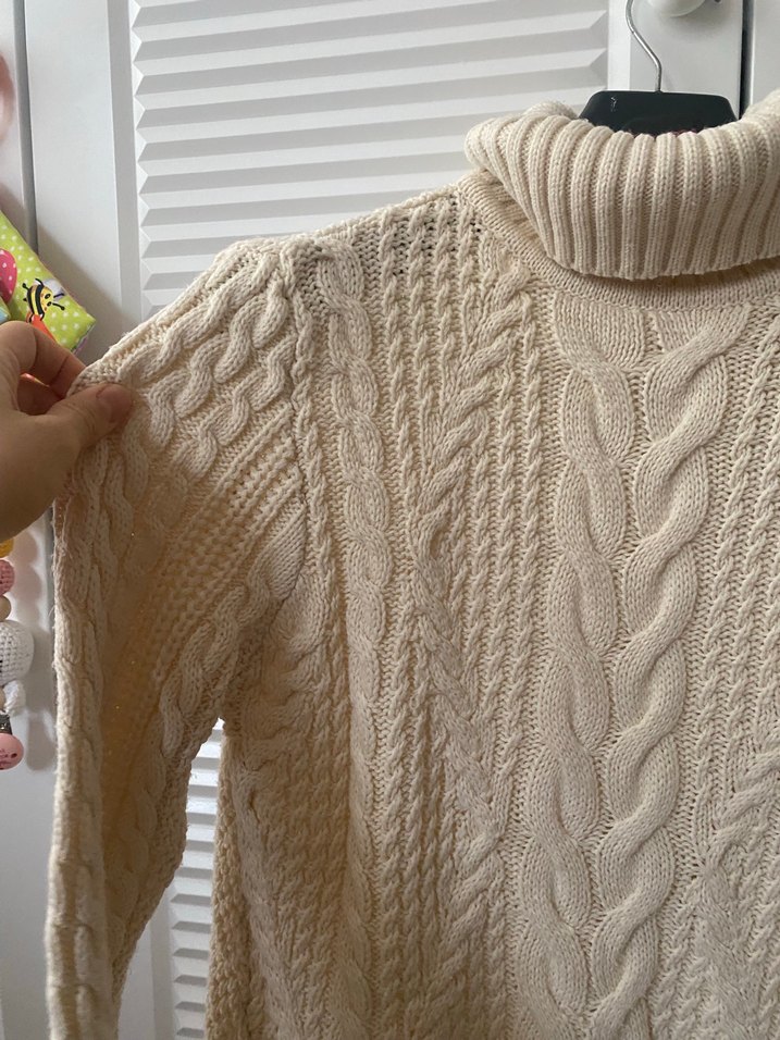 Kadın örgü kazak - Görsel 2