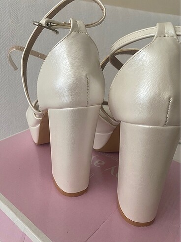 Platform gelinlik ayakkabısı - Görsel 10