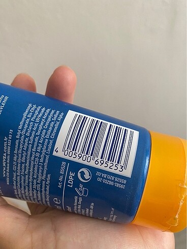  Beden Renk Nivea güneş kremi