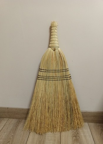 Bej Geleneksel Süpürge - Görsel 2