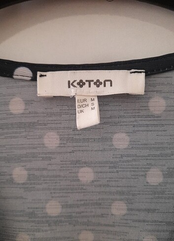 m Beden lacivert Renk Koton puantiyeli gömlek 