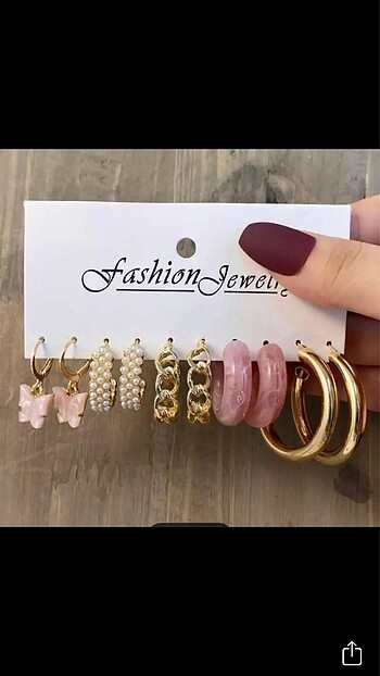 Beden Gold küpe seti
