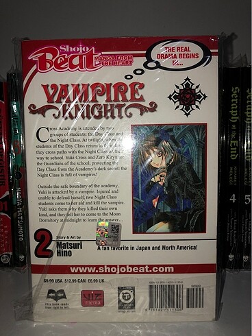  Vampire Knight 2 İngilizce Manga