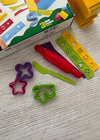 Renkli Eğitici Oyun Hamuru Seti - Görsel 4