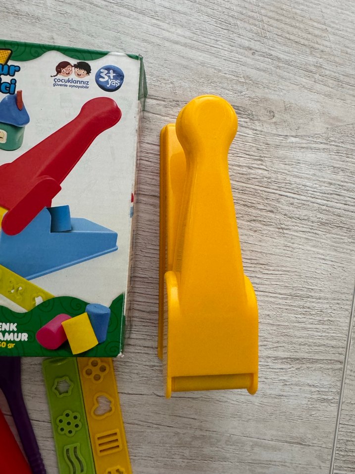 Renkli Eğitici Oyun Hamuru Seti - Görsel 3