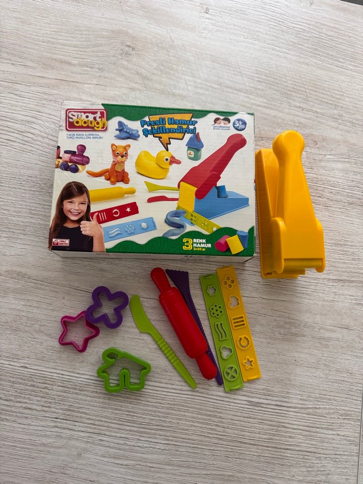 Renkli Eğitici Oyun Hamuru Seti - Görsel 5