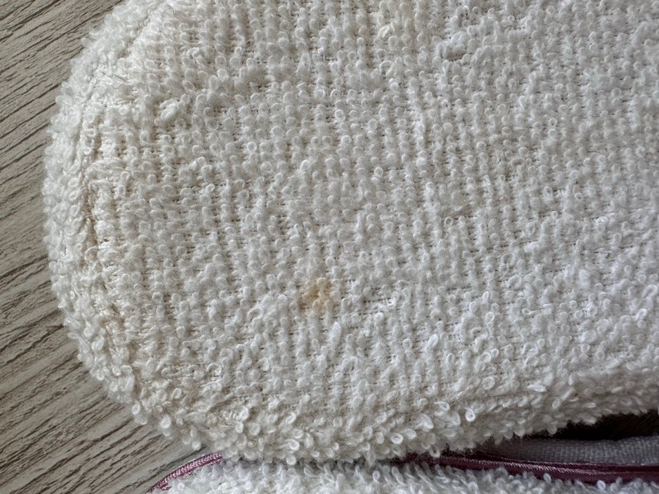 Nakışlı Beyaz Örgü Gelin Terliği - Görsel 2