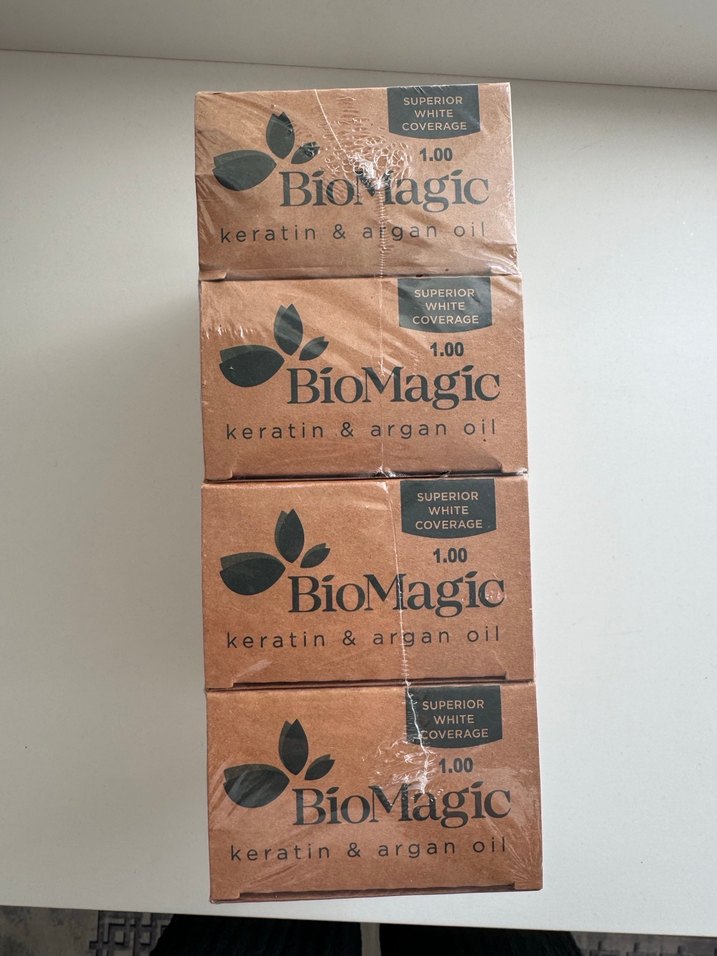 BioMagic Keratin & Argan Yağlı Saç Boyası Siyah 1.00 - Görsel 3