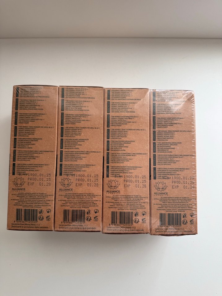 BioMagic Keratin & Argan Yağlı Saç Boyası Siyah 1.00 - Görsel 2