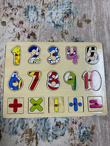 Ahşap puzzle