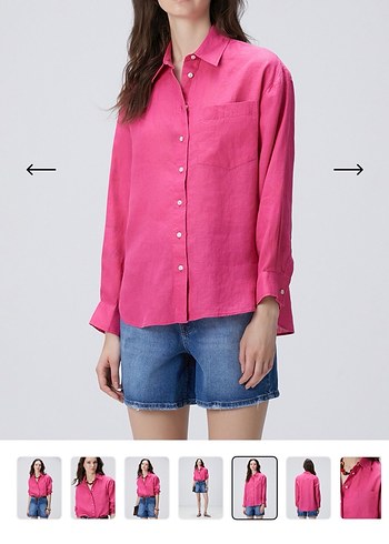 NetWork keten gömlek - Görsel 2