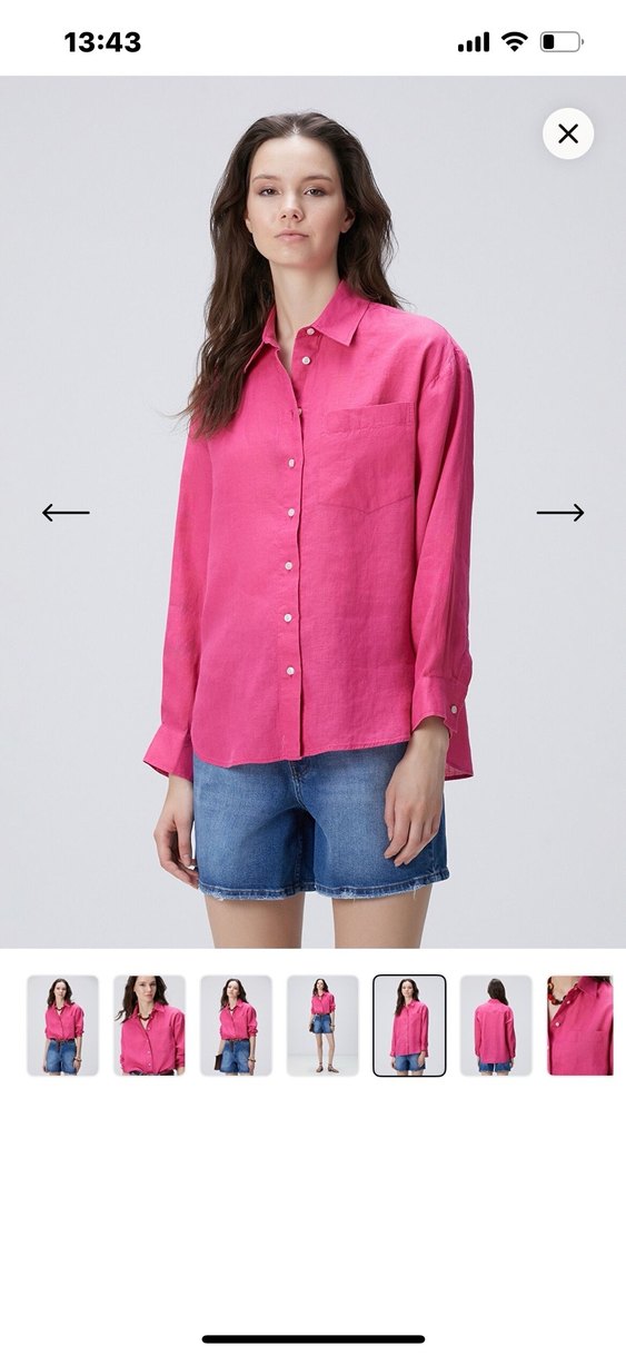 NetWork keten gömlek - Görsel 2